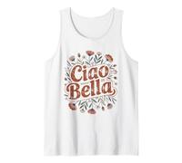 Ciao Bella Italia Estetica retrò Minimal Garden Style Canotta