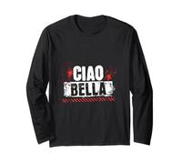 Ciao Bella Italia Graffiti Street Art Style Maglia a Manica