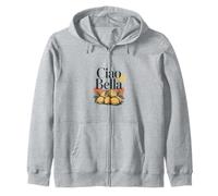 Ciao Bella Italia Limone Arte Vintage Felpa con Cappuccio