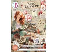 Ciao Bella Junk Journal Ephemera A4 - Carta motivo libro Lovers - Scrapbooking Biglietti d'auguri, confezioni regalo, progetti creativi