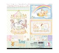 Ciao Bella My Tiny World - Blocco di carta da 20,3 x 20,3 cm, 190 g/m²