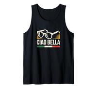 Ciao Bella Occhiali da Sole e Bandiera Italia Canotta