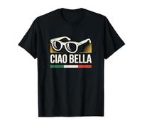 Ciao Bella Occhiali da Sole e Bandiera Italia Maglietta