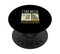 Ciao Bella - Una rapida esplosione di energia italiana PopSockets PopGrip Adesivo
