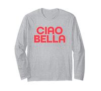 Ciao Bella X Bacio Italia - Divertimento Italiano Amo Maglia a Manica
