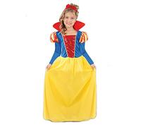 Ciao Abito Costume Carnevale Biancaneve Giallo Rosso Blu Bambina