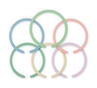 Ciao - Busta 100 palloncini modellabili in lattice naturale Premium Quality D4 (Ø 5cm / 2"), colori pastello assortiti