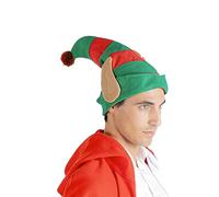 Ciao Cappello Elfo Natale con Orecchie, Colore Verde, Rosso, 1, 20098 (Confezione da 2)