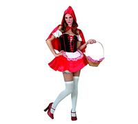 Ciao Cappuccetto Rosso Sexy costume travestimento ragazza donna adulto (Taglia S)