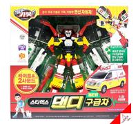 Ciao Carbot DANDY RESCUE Hyundai Starex Ambulanza Trasformatore Robot Auto...