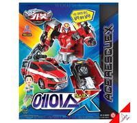 Ciao Carbot NUOVO ACE RESCUE X Robot Car Red Transformer per Penta Storm X 2024
