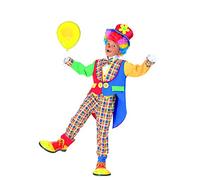Ciao Clown Pagliaccio Monello Costume Bambino, Multicolor, 6-8 Anni