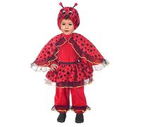 Ciao- Coccinella Costume per Bambini, Rosso/Nero, 1-2 anni, 14080.1-2