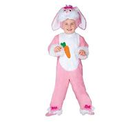 Ciao- Costume Baby per Bambini, Rosa/Bianco, 2-3 anni, 14460.2-3
