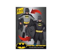 Ciao Costume Batman 2-In-1 Con Muscoli Pettorali Imbottiti DC Comics Bambino