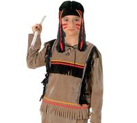 Ciao Costume Carnevale Indiano Apache Beige rosso Nero Bambino