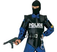 Ciao Costume Carnevale Polizia Agente Speciale Squadra Anticrimine Bambino