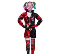 Ciao Costume Completo Harley Quinn Prodotto Originale DC Comics Bambina