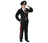 Ciao Carabiniere Costume Bambino, Nero, 5-7 Anni
