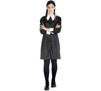 Ciao - Costume Mercoledì Con Parrucca - S-140 cm