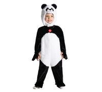 Ciao- Panda costume travestimento tuta tutina peluche originale Trudi (Taglia 6-12 mesi)