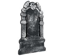 Ciao Decorazione Lapide Tombstone Flying Skull Ripa 50X30 cm Halloween