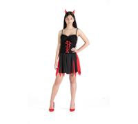 Ciao- Diavoletta Sexy Devil costume travestimento donna (Taglia unica adulto)