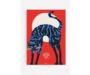 CIAO DISCOTECA ITALIANA La Gatta - Gino Paoli, Poster 50x70 cm