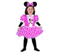 Ciao- Baby Minnie Classic Disney Costume per Bambini, Rosa, 6-12 mesi, 11244.6-12