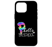 Ciao divertimento prescolare Rientro a scuola Attrezzatura Studenti Insegnanti Custodia per iPhone 16 Pro Max