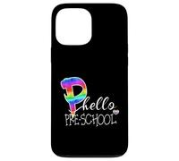 Ciao divertimento prescolare Rientro a scuola Attrezzatura Studenti Insegnanti Custodia per iPhone 13 Pro Max