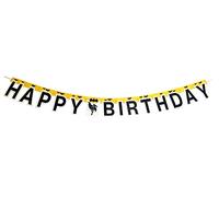 Ciao- Festone Compleanno Happy Birthday Batman (2,1m) in cartoncino, 24053