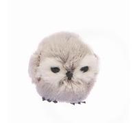 Gufo Ball (Ø8cm) pupazzo decorazione appendibile, grigio
