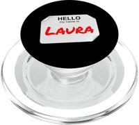 Ciao Il mio nome è Laura Lazy costume fai da te per feste PopSockets PopGrip per MagSafe