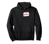 Ciao Il Mio Nome è Robert Lazy Costume Fai da Te per Feste Felpa con Cappuccio