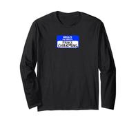 Ciao Il Mio Nome Principe Azzurro Facile Halloween Costume Divertente Maglia a Manica
