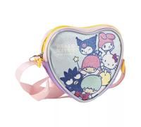 Ciao Kitty - Borsa a forma di cuore per bambini, con licenza Hello Kitty per regalo e uso quotidiano