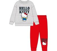 Ciao Kitty tuta in cotone per bambini, set comodo e morbido da indossare ogni giorno | Abbigliamento sportivo per bambini Hello Kitty