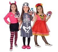Ciao- L.O.L. Surprise! Spooky Squad vestito costume abito travestimento Halloween originale bambina (Taglia 6-9 anni) con accessori, soggetti assortiti