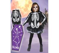 COSTUME SCHELETRINA 8/10 ANNI
