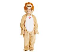Ciao- Leoncino Leone costume travestimento tuta tutina peluche originale Trudi (Taglia 2-3 anni)