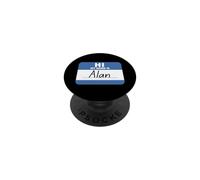 Ciao, mi chiamo Alan. Etichetta con nome divertente PopSockets PopGrip Adesivo