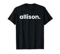 Ciao, Mi chiamo Allison Maglietta