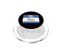 Ciao, mi chiamo Ben. Etichetta con nome divertente PopSockets PopGrip per MagSafe