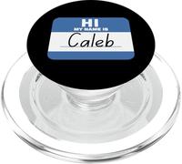 Ciao mi chiamo caleb tag nome divertente PopSockets PopGrip per MagSafe