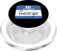 Ciao, mi chiamo George. Etichetta con nome divertente PopSockets PopGrip per MagSafe