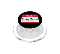Ciao, mi chiamo Irony Master Funny PopSockets PopGrip per MagSafe