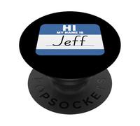 Ciao, mi chiamo Jeff Funny PopSockets PopGrip Adesivo