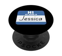 Ciao mi chiamo jessica divertente tag PopSockets PopGrip Adesivo