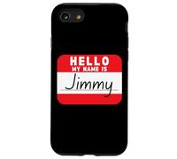 Ciao, mi chiamo Jimmy, etichetta con nome divertente Custodia per iPhone SE (2020) / 7/8
